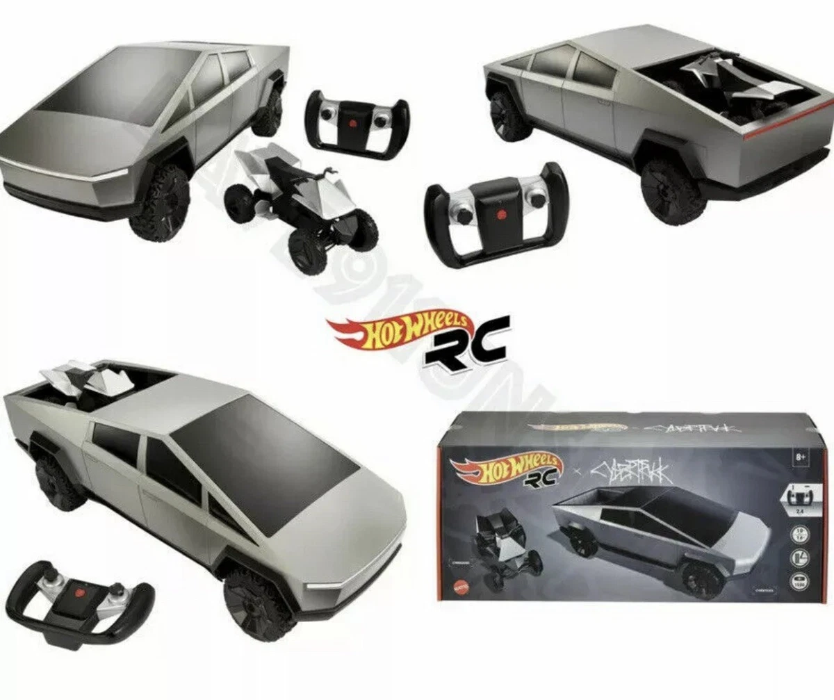  Hot Wheels 1:10 Tesla Cybertruck Radio-Controlled