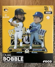 Fernando Tatis & Shohei Ohtani Pummel In The Park Dual Bobblehead FOCO New