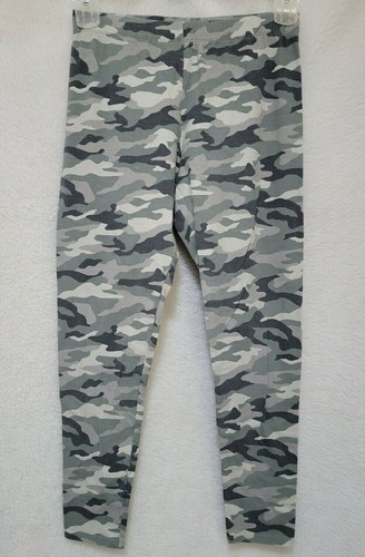 No Boundaries Juniors Womens Legging Pants Size M 7/9 Multicolor Camouflage - Picture 11 of 12