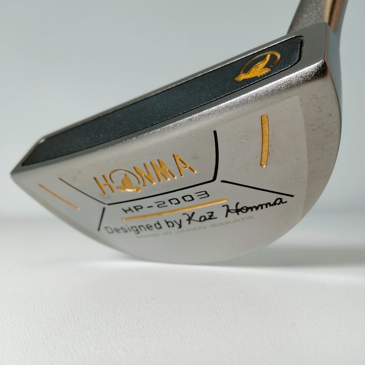 HONMA GOLF HP-2003 Designed by Kaz Honma Putter RH With Headcover