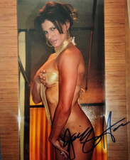 JACKIE HAAS AKA MISS JACKIE signed 8x10 WWE TNA ECW LOT 14