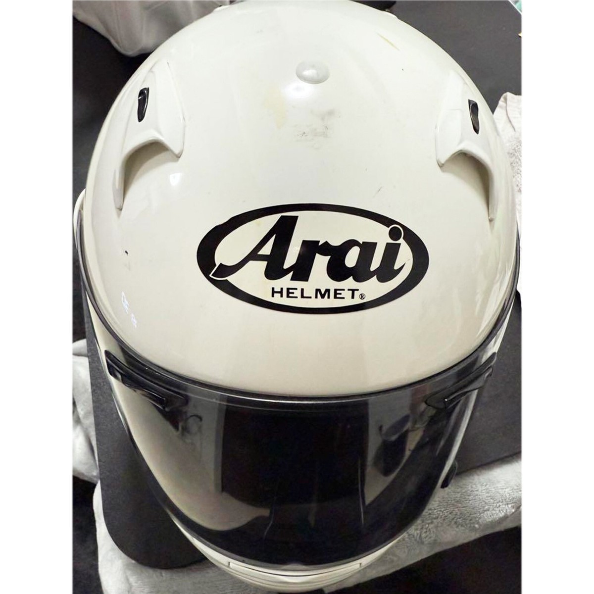Arai Astro-M サイズL 1999年 フェイスヘルメット ホワイト Webike | Arai アライ ASTRO-LIGHT [アストロ ライト ホワイト