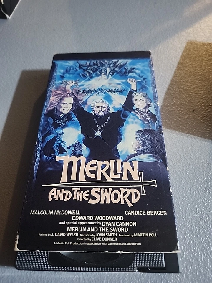 Merlin and the Sword & The Most Magical Adventure of All Times VHS Tapes lot 2 - Image 3 of 4