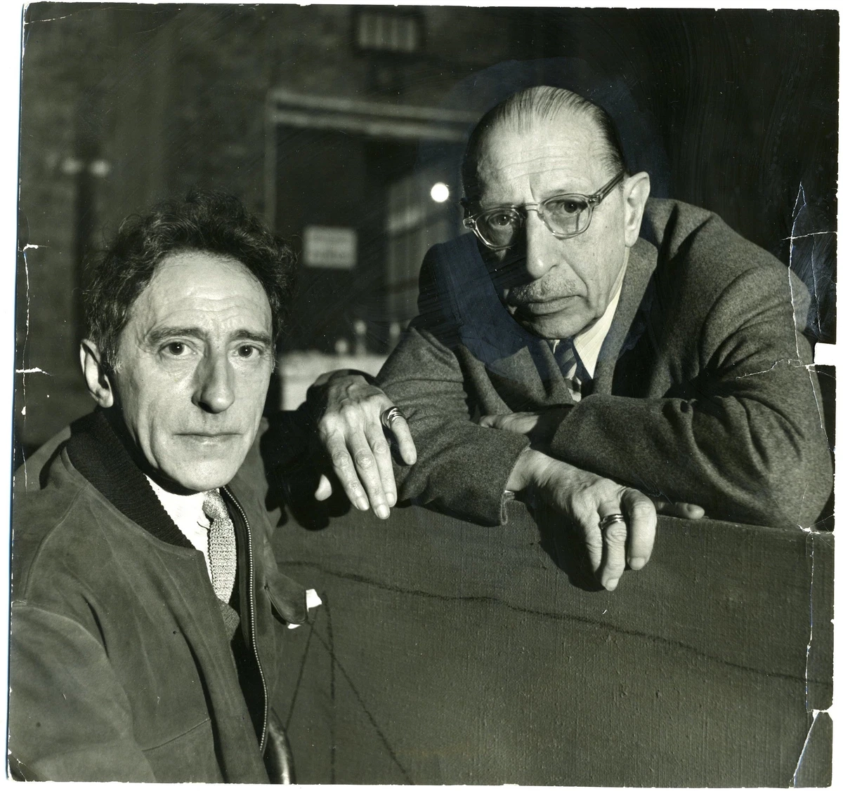 Igor STRAVINSKY (Composer) & Jean COCTEAU (Writer): Original 1956 Photograph | eBay