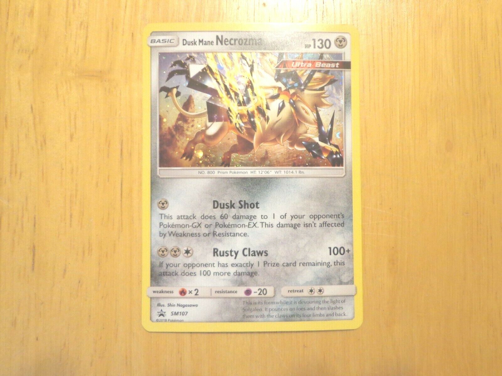 Dusk Mane Necrozma · Sun & Moon Promos (SMP) #SM107 ‹ PkmnCards