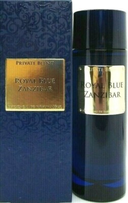 ROYAL BLUE ZANZIBAR LUXURY EDP SPRAY UNISEX 3.3 Oz / 100 ml NEW .
