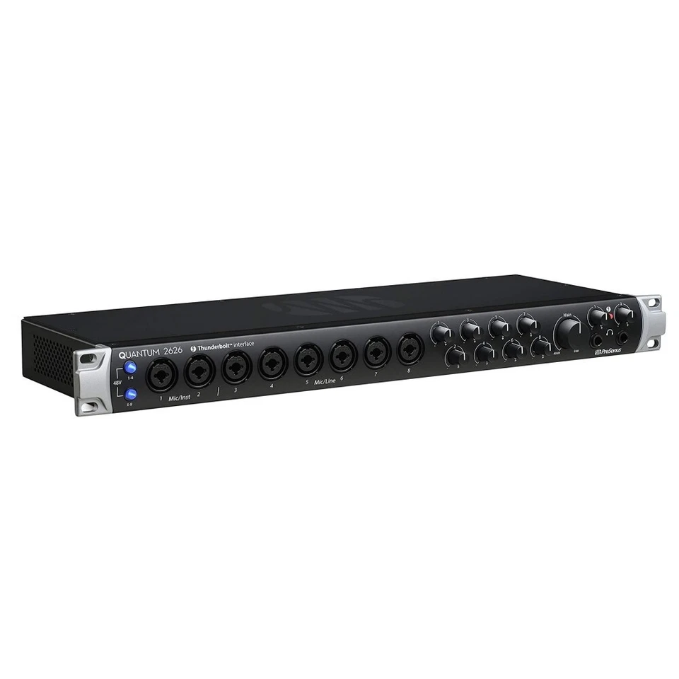 PRESONUS QUANTUM 2626 Rackmount Thunderbolt 3 High Definition Audio Interface - Image 4 of 4