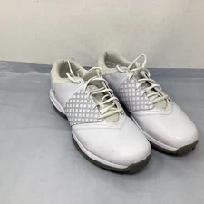 NIKE AIR Embellish 418379-101 Soft Spike Golf Shoes White Womens Size 10