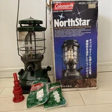 Coleman North Star Tube Mantle Lantern 2000-750J Outdoor & Case Shoulder Strap