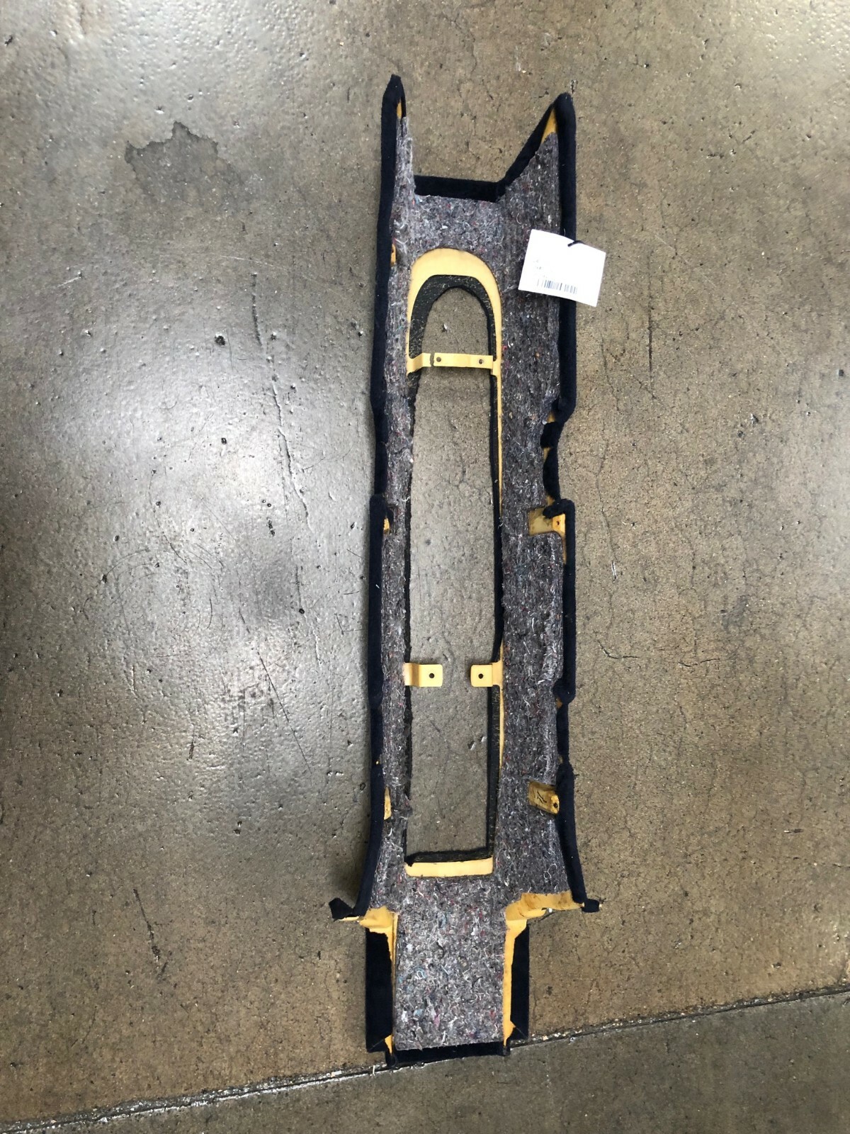 Ferrari 360, Center Console Carpet, Lower Tunnel Cover Blue, P/N 65712894