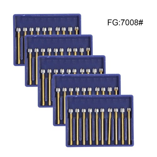 10 Pcs Dental Carbide Tungsten Trimming Finishing Polishing FG Burs Round/Flame - Picture 145 of 194
