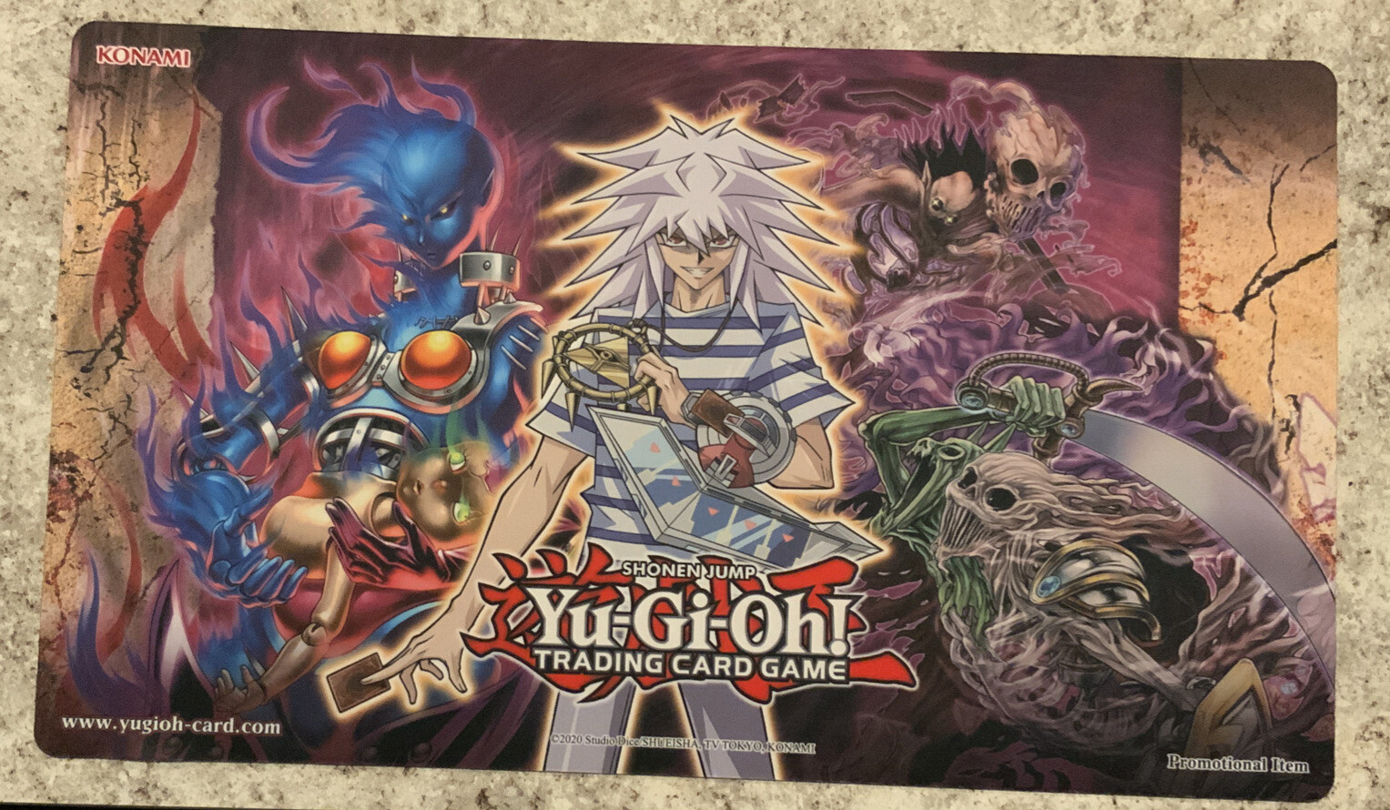 Official Konami Yugioh Bakura Playmat WinAMat Immortal Destiny Brand