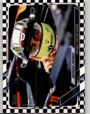 2021 Topps Formula 1 Sergio Perez Checkered Flag #46 Aston Martin