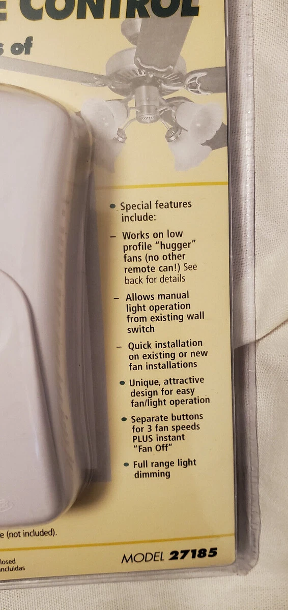 Hunter Ceiling Fan Remote Control 27185 Problems Shelly Lighting