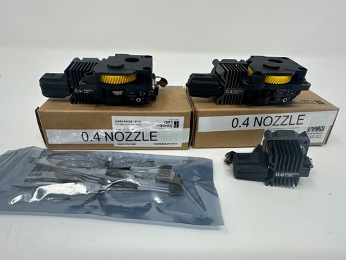 Bambu Lab, Complete Hotend Assembly & Stainless Steel Nozzle - 0.4 mm 0.6 mm set - Afbeelding 6 van 8
