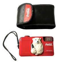 Coke Year 2000 Collector Camera  Case FREE SHIPPING Tested WORKS
