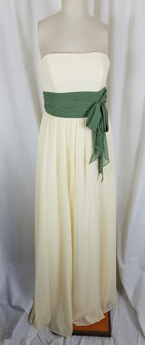 alfred angelo chiffon dress ALFRED ANGELO Long Maxi Chiffon Flowing Twirl Dress Womens 10 FORMAL GOWN  Prom