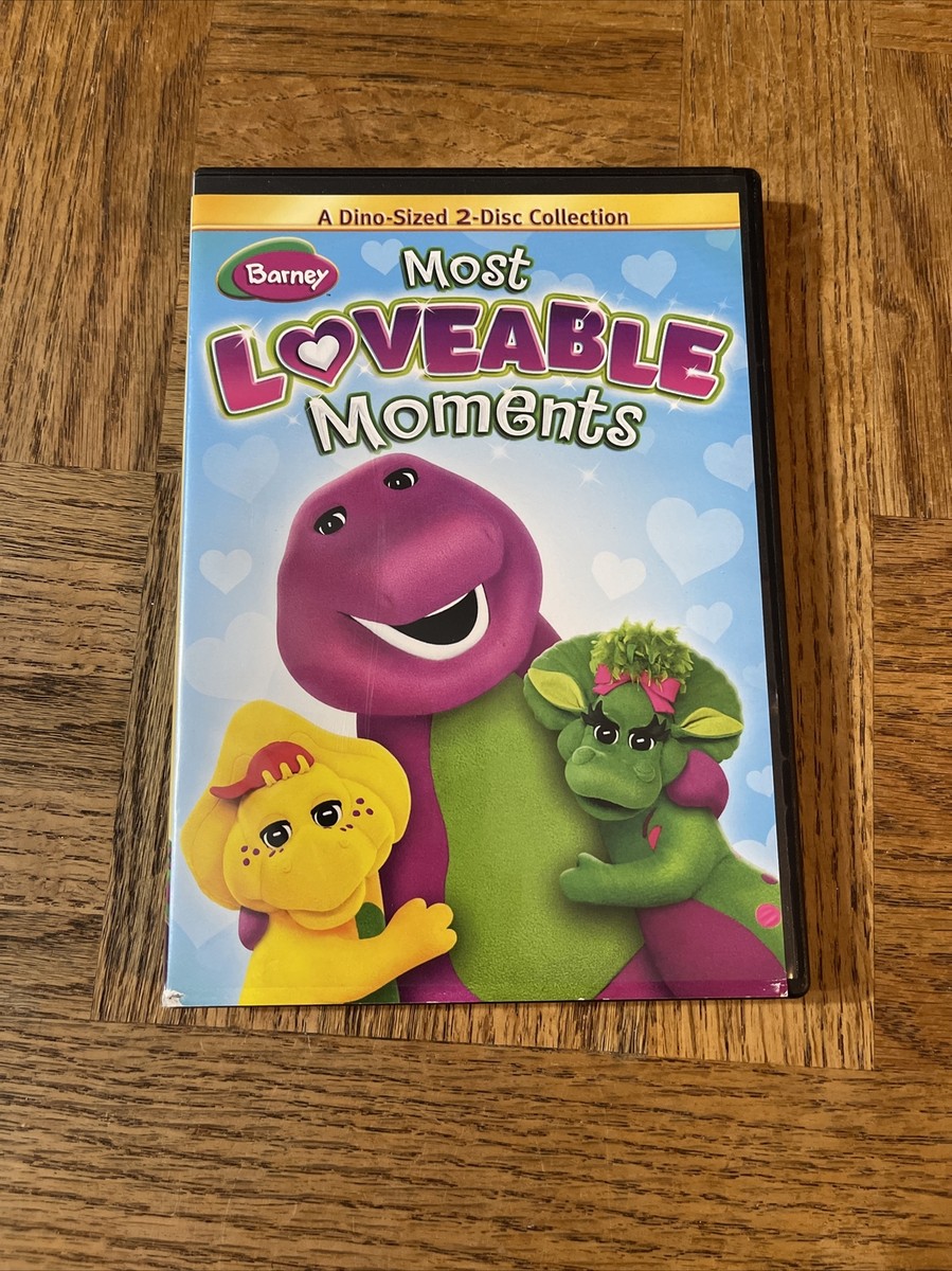 Barney Most Loveable Moments DVD-Brand New-SHIPS N 24 HOURS