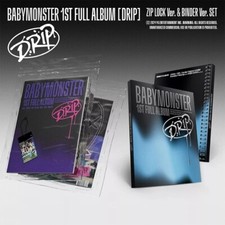 BABYMONSTER [DRIP] 1st Full Album CD+Foto Buc...