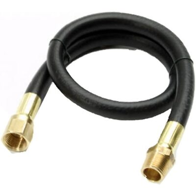 22'' Propane Barbecue Grill Hose - 3/8'' Male pipe thread x 3/9''Female Flare