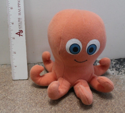 TOY FACTORY Octopus 5'' tall, 5'' wide