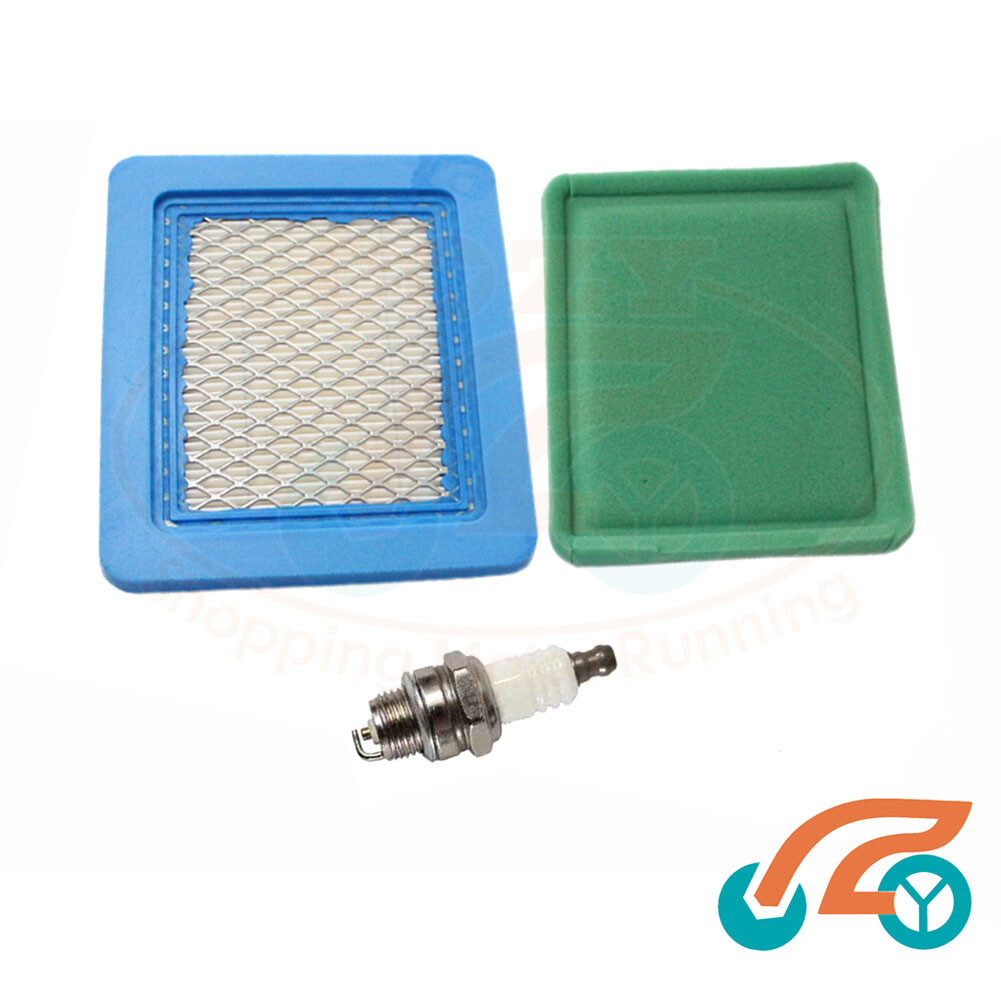 Air Filter For Briggs & Stratton Quantum and J19LM Spark Plug VICTA