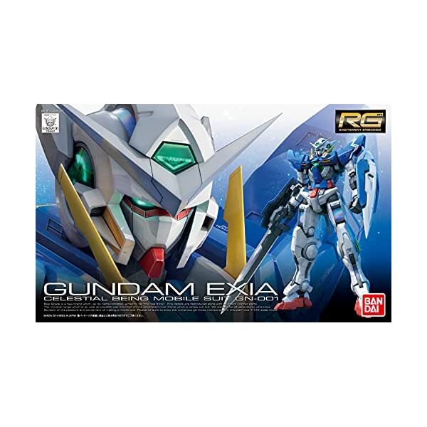 BANDAI RG 1/144 GN-001 GUNDAM EXIA Plastic Model Kit Gundam 00 NEW from Japa JP