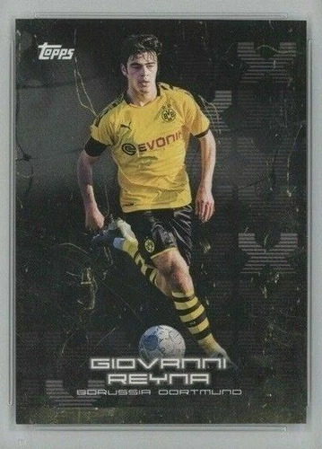 GIOVANNI REYNA  Rookie RC  2020 TOPPS X BVB #15 BORUSSIA DORTMUND USA  Qty