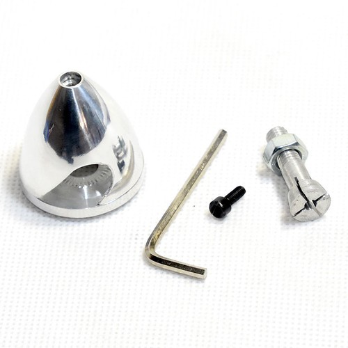 3 slot Aluminum Spinner 44mm 1.75in for 4.0 shaft motor propeller RC Model Plane - Picture 8 of 8