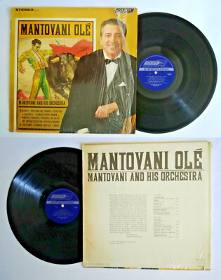 LP 33 Giri Mantovani And His Orchestra Mantovani Ole' Latin Tango Vinyl Vinyl Vinyl  