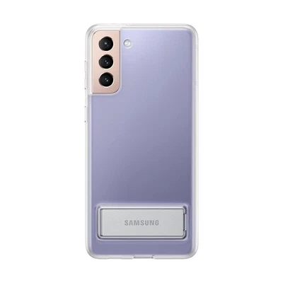 Samsung Coque pour Samsung Galaxy S21 Plus 5G Translucide avec Fonction Stand - Photo 1/3