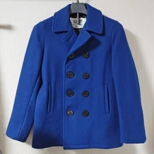 Schott Schott Blue Pea Coat Us740N