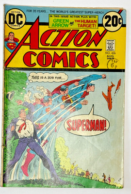 ACTION COMICS - Comic Book #426. DC Comics August 1973 No.426. VF 8.0