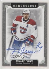 2019 Upper Deck Chronology Franchise History Tomas Plekanec #FH-MO-TP Auto 0dw5