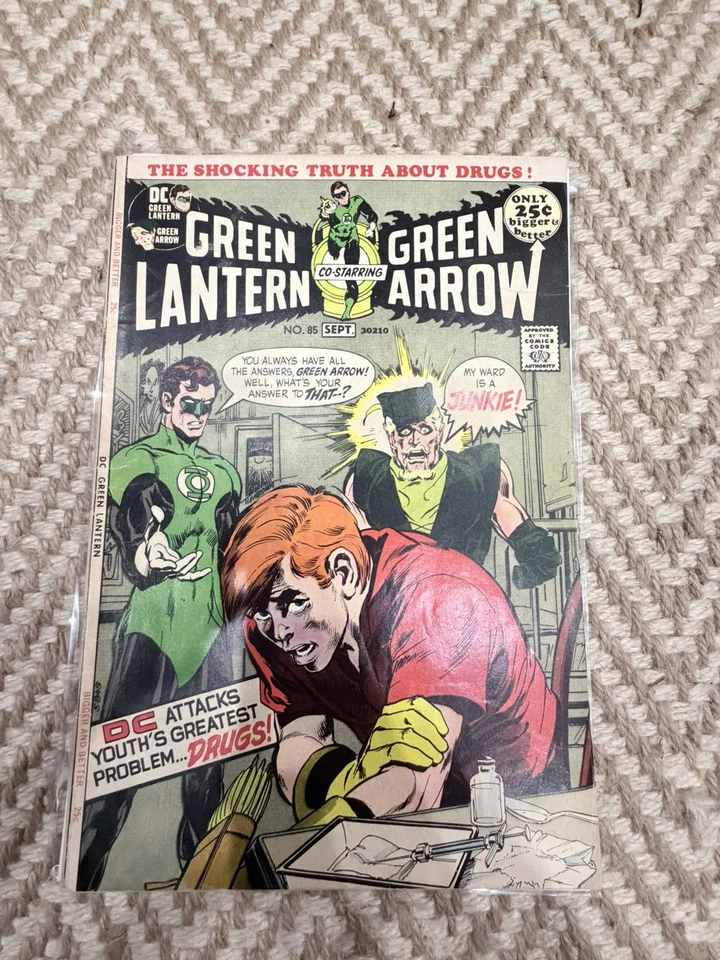 Green Lantern #85 and #86 FN/VF Drug Issue DC Comics 1971 Neal Adams Key - Image 3 of 4