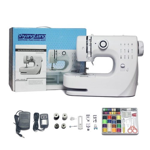 Sewing Machine for Beginners, Mini Portable Machine Electric, 12 Built-In Sti...