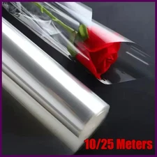 Clear Cellophane Wrap Roll For Gift Flower Bouquet Baskets Wrapping Arts Crafts