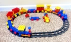 VTG LEGO Duplo 1988 Preschool Express Train Station Set & Tracks 31 Piece Lot