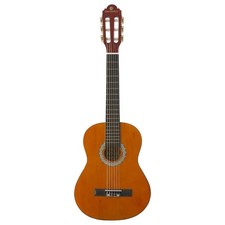Harmonics Kids Acoustic Guitar for Children, Nylon Guitar 1/4 Size, Natural