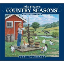 Andrews McMeel Publishing,  Country Seasons by John Sloane 2026 Wall Calendar, 1