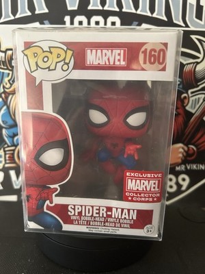 Funko Pop! Spider-Man #160 Vinyl Figur Marvel Collector Corps Exclusive Neu in OVP
