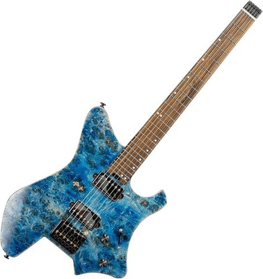 EART GW-2 6 Strings Headless E-Gitarre HH Solid Body wie Strandberg, Steinberger