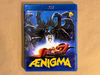 Aenigma (1987 Fulci Horror Blu ray, 2020 Severin 4K Restoration) Region A