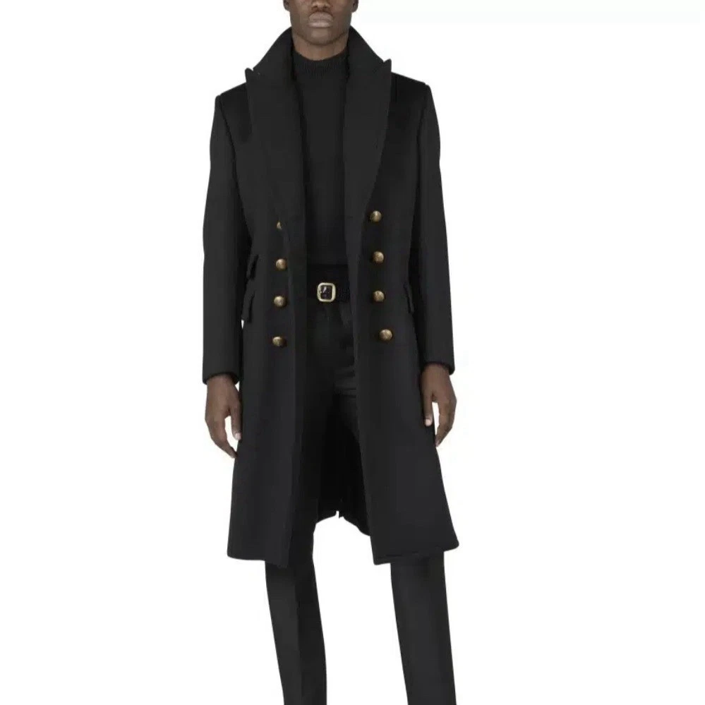 Tom Ford — Tom Ford Double Breasted Coat In Large