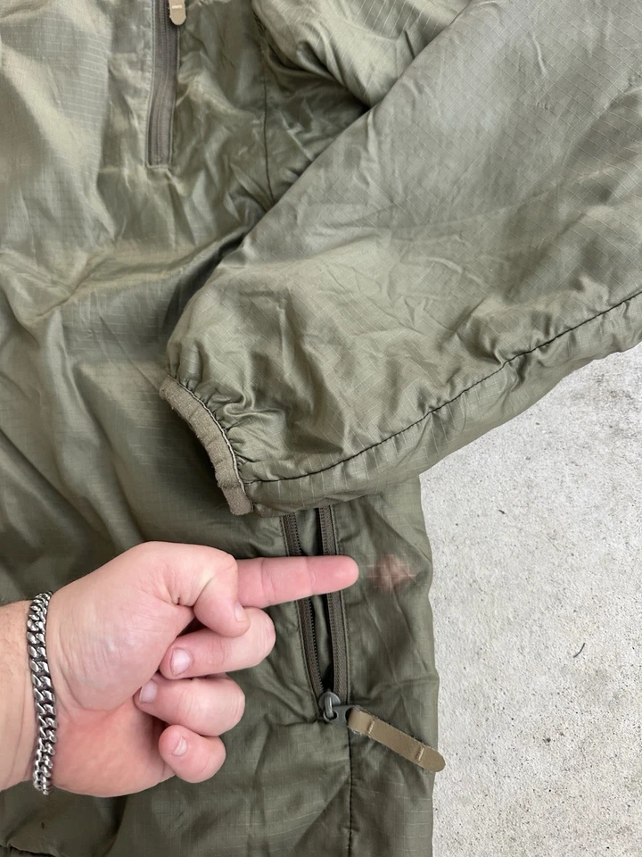 Chaqueta Patagonia MARS Nivel 3A Polartec Alpha Verde Para Hombre XXL RARA Hecha en EE. UU. 2XL Foto 4 de 4