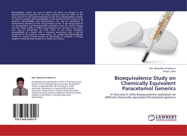 Md. Abdullah Al-Mamun (U. A.) | Bioequivalence Study On Chemically Equivalent...-image