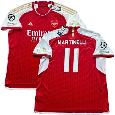 2023/24 Arsenal Home UCL Jersey #11 Martinelli 2XL adidas