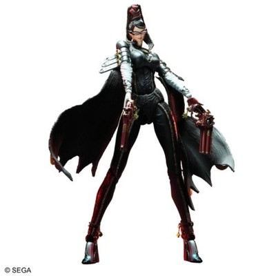 BAYONETTA PLAY ARTS Kai Bayonetta PVC Painted Action Figure SQUARE