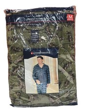 Vintage Knightsbridge Men  s Flannel Pajamas Set Long Sleeves K-Mart Size Med