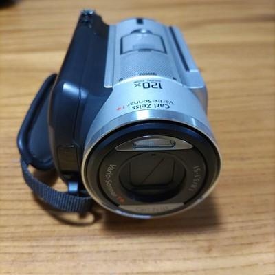 SONY Handycam DCR-SR100 Silver Camcorder Video Camera 10x Zoom